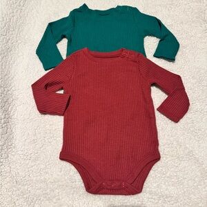 Garanimals Red and Green Kids Bodysuit Set